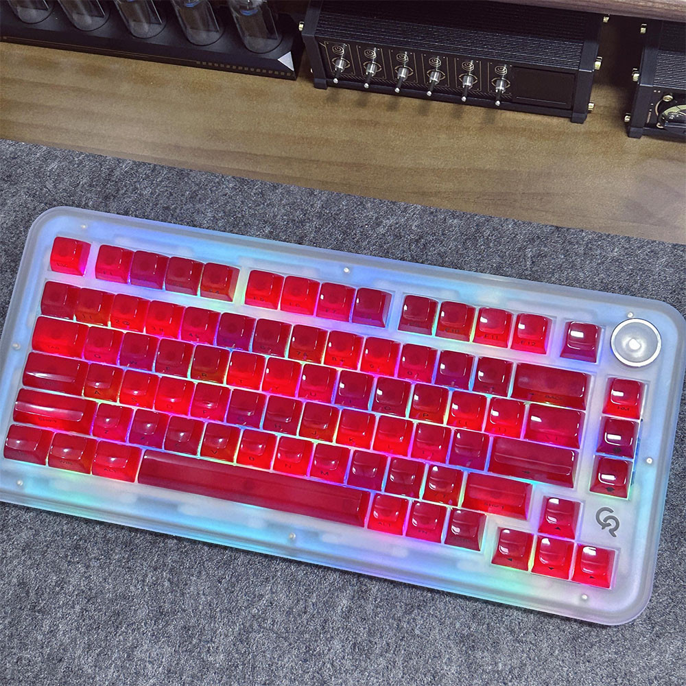 Thạch Keycap 119 Phím MDA Profile PC Nhuộm Thăng Hoa LED Truyền ...