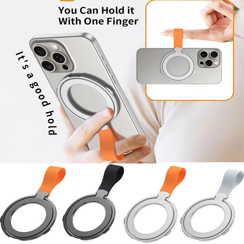Giá đỡ vòng từ tính hai mặt Series Xoay 360 độ Magsafe Giá đỡ kim loại Giá đỡ điện thoại có thể tháo rời cho điện thoại