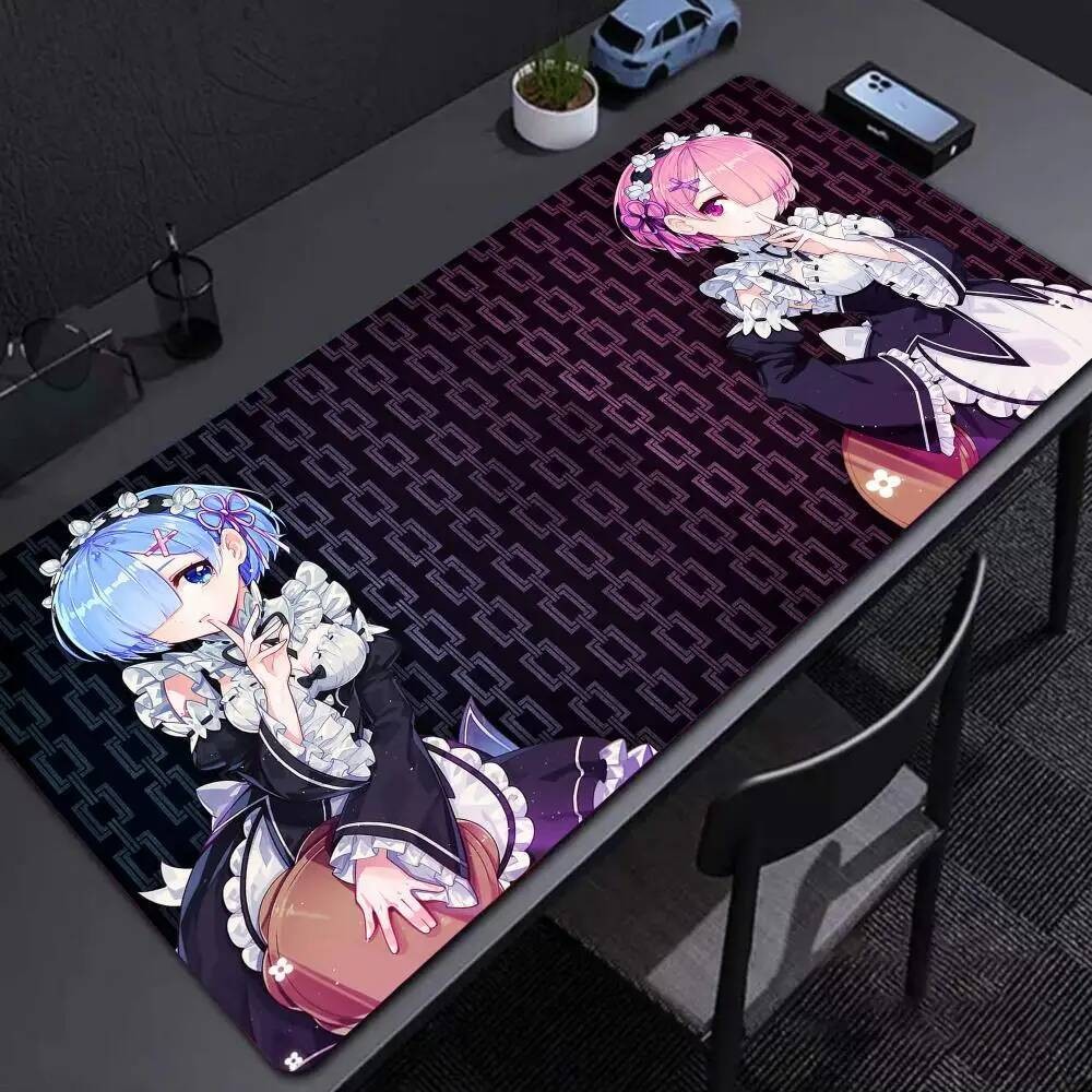 Phụ Kiện Chơi Game Manga Chuột Pad Re Zero Rem Emilia Mousepad Tốc Độ ...