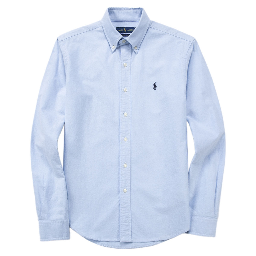 Polo Ralph Lauren RL Ralph Pony Logo Thêu Áo Sơ Mi Dài Tay Xuân Thu ...