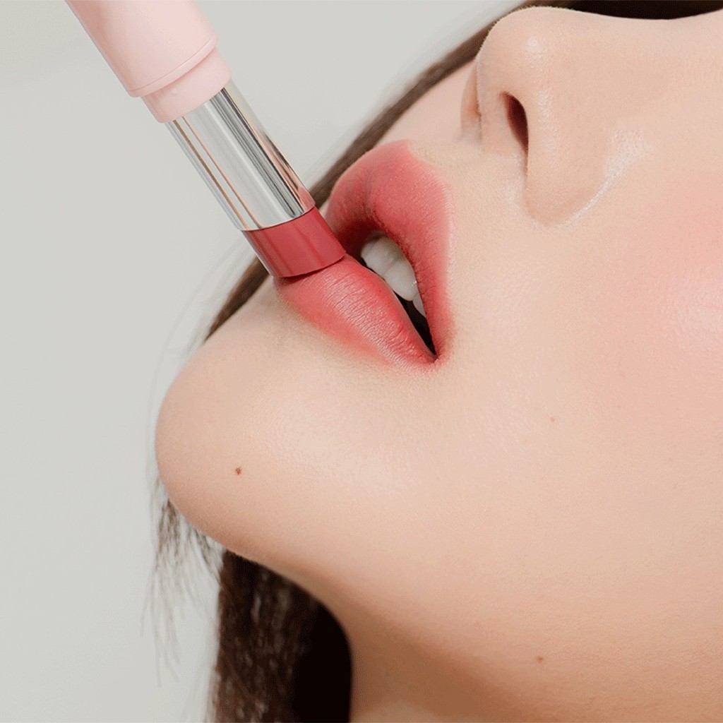 Mô tả Son Kem Siêu Lì YNM Cream Matt Lipstick Mịn Mượt, Mờ Rãnh Môi 5g - Daily Beauty - 2