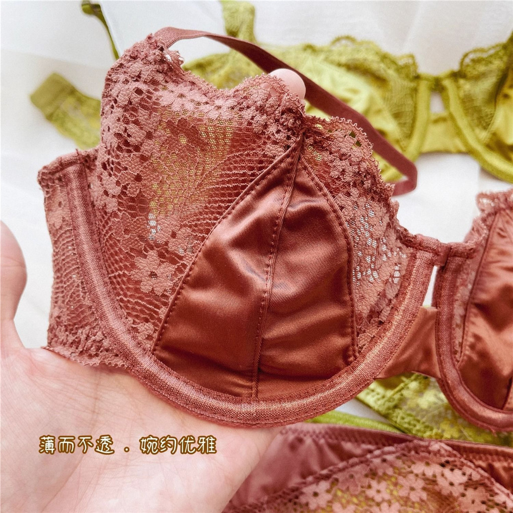 Quần lót nữ nửa cup ren siêu mỏng, chống chảy xệ, phù hợp ngực lớn làm nhỏ