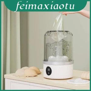 Thiết bị giặt Mini có thể gập lại có hẹn giờ tự động cho quần áo bé và tất