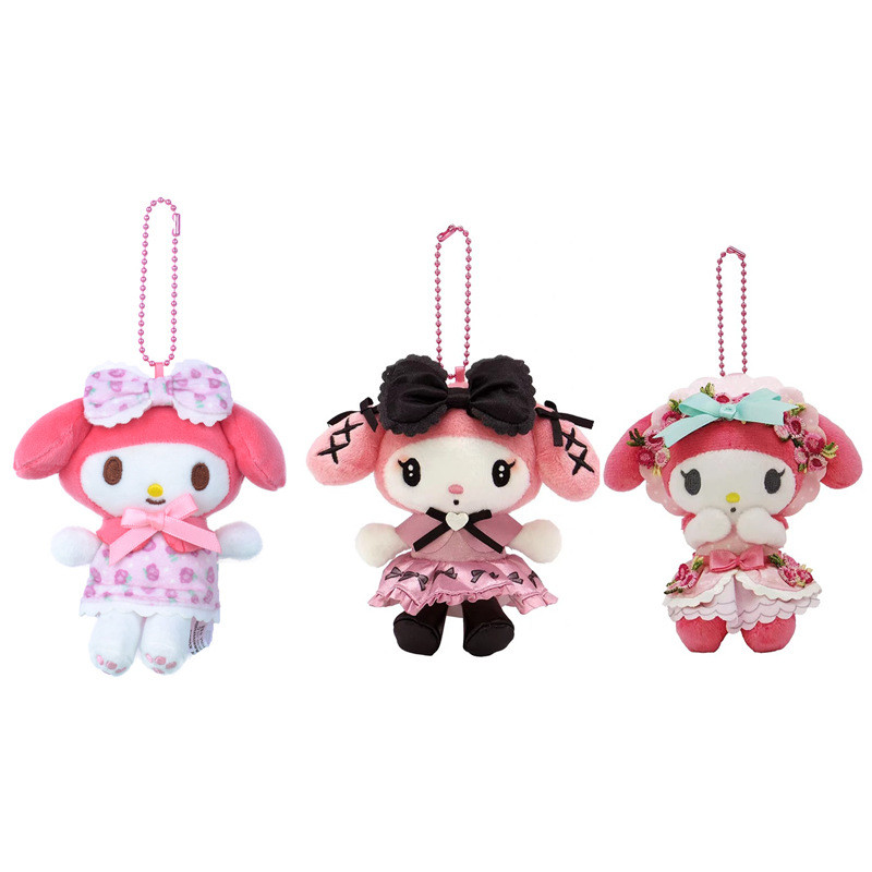 Đồ chơi sang trọng mềm Melody Sanrio có tóc ngắn và thiết kế thủ công cho người sưu tập và trẻ em