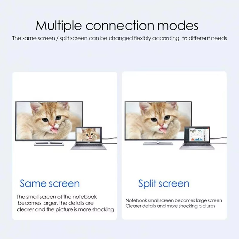[Sẵn sàng] Cáp HDMI Cáp chuyển đổi Video HDTV 4K 60Hz Cáp USB C LOẠI C sang HDMI Cáp màn hình giống nhau TV Cáp chiếu màn hình máy tính
