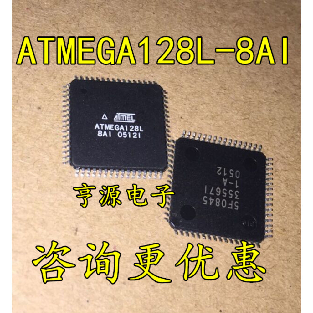 Chip ATMEGA128L ATMEGA128L-8AI 8 128K TQFP64 | Shopee Việt Nam