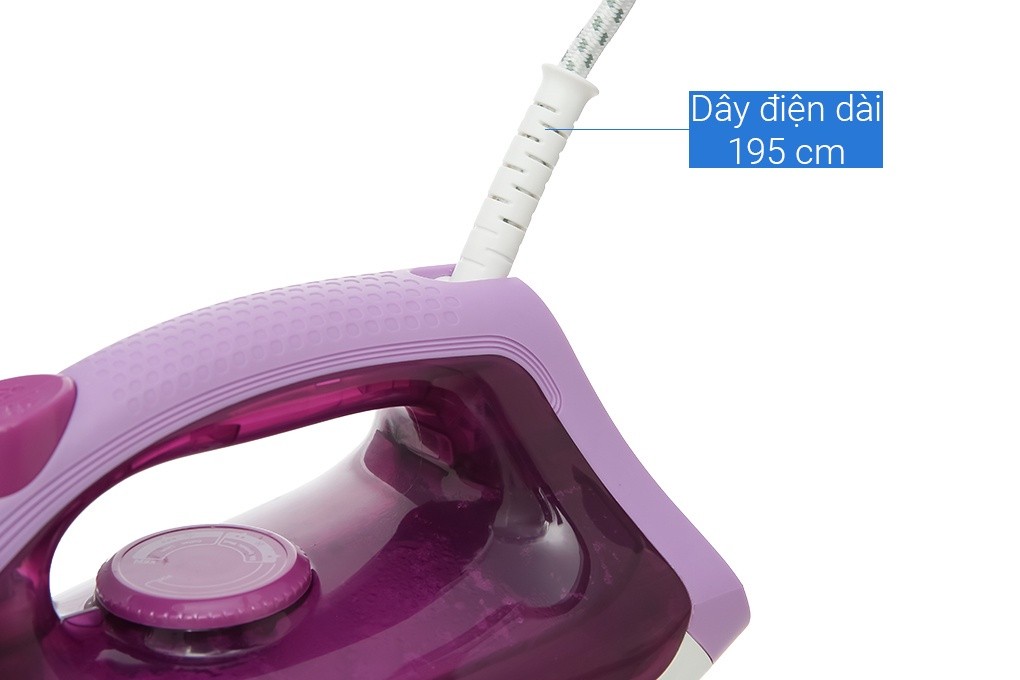 Mô tả Bàn ủi hơi nước Tefal FV1955E0 - Mặt đế Ceramic chống dính - Công suất 1400W - Giao hỏa tốc 2h HCM - 7