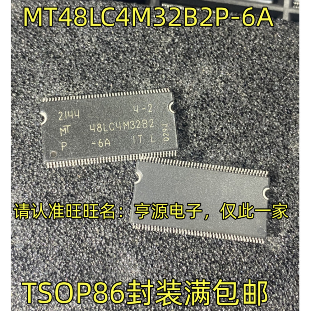 1 Cái MT48LC4M32B2P-6A TSOP-86