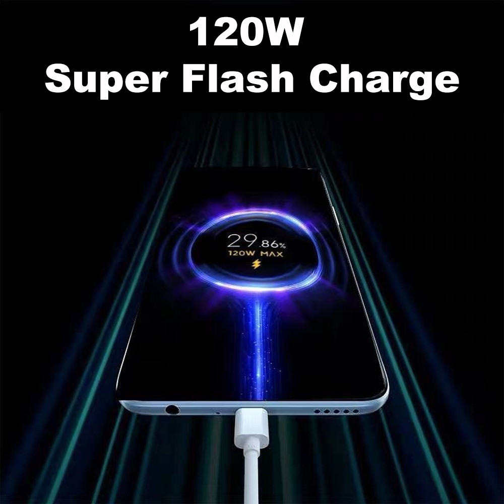 Mô tả Fonken 120W Turbo Cáp Sạc USB Loại C Dây Dữ Liệu Cho Xiaomi Mi 13 12 Pro Redmi Note 11 12 Realme POCO - 1