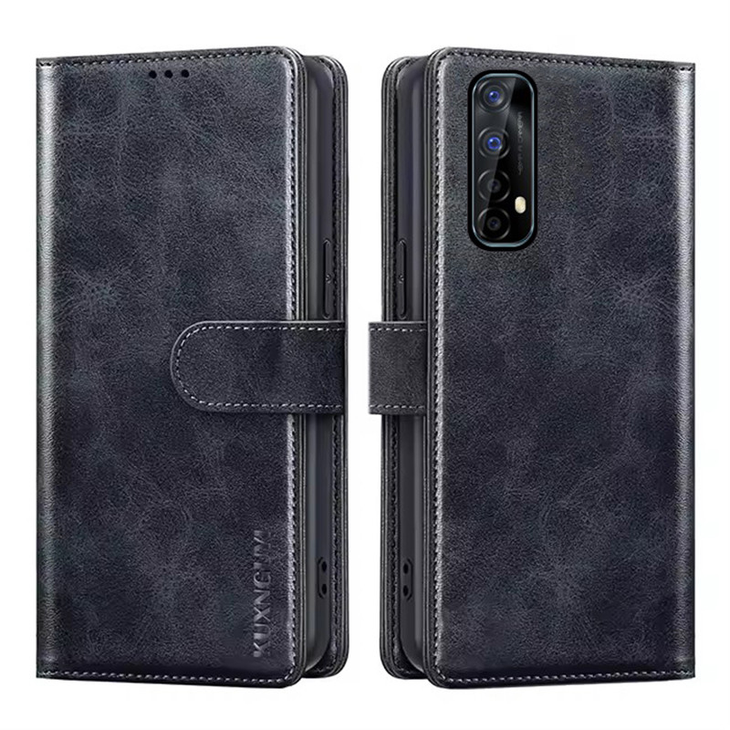 Ốp Ví Cho OPPO Realme 7 Realme7 Pro 4G Có Hộp Đựng Thẻ Từ Da Lật Chống Sốc Vỏ Điện Thoại Bảo Vệ Realme 7 Pro 4G