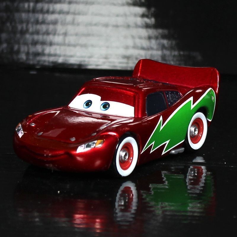 Đua Xe Ô Tô Ô Tô 3 Hàng Rào Lật Lightning McQueen Hợp Kim Xe Mô Hình Đồ Chơi Cặp Đôi McQueen Phóng Viên