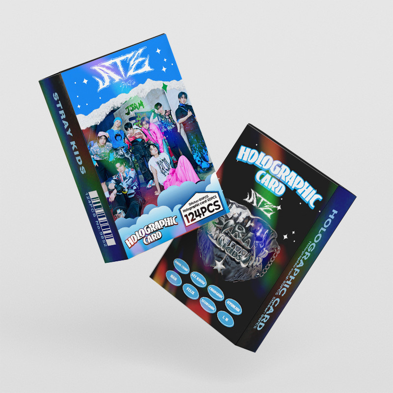 LINXX 124 Chiếc STRAYKIDS Lomo Bộ Thẻ Laser Hình Ảnh HD Photocards Quạt Kpop Sưu Tập Hàng Hóa Món Quà Hoàn Hảo