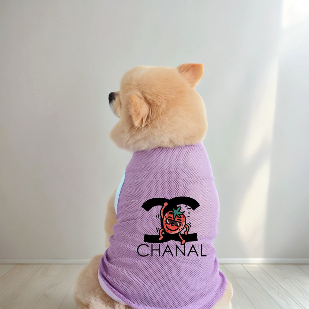 ✨ Hàng Mới Về ✨ Quần Áo Thú Cưng Hợp Thời Trang In Hình Mèo / Chó Thoáng Khí Polyester Lưới Áo Vest Quần Áo Chó
