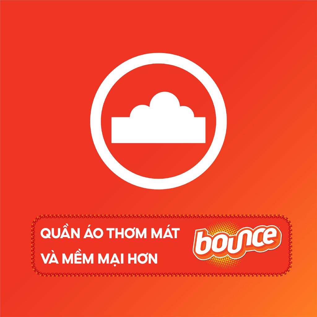 Mô tả Giấy Sấy Thơm BOUNCE Sheets Outdoor Fresh Hộp 120 Tờ - 1