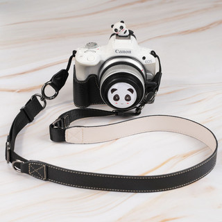 Áp dụng cho hộp bảo vệ Canon R50 R100 Đế gói máy ảnh màu tím Phụ kiện dễ thương Vỏ bảo vệ ống kính R50
