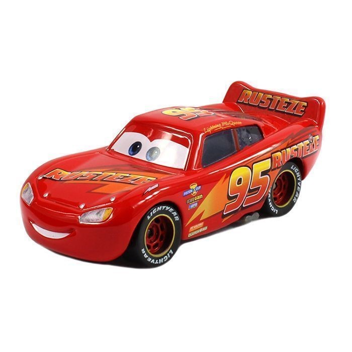 Đua Xe Ô Tô Ô Tô 3 Hàng Rào Lật Lightning McQueen Hợp Kim Xe Mô Hình Đồ Chơi Cặp Đôi McQueen Phóng Viên