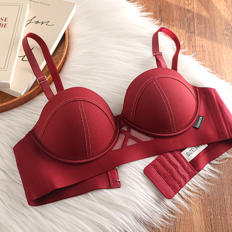 Áo Bralette nữ không dây 32-38AB ngực nhỏ đẩy lên mềm mại thoải mái