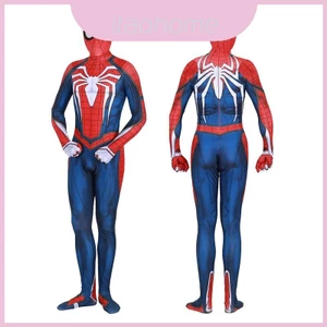 Trang Phục Hóa Trang 3D Người Nhện PS4 - Zentai Chất Lượng Cao, Màu Xanh Đỏ Nổi Bật, Thích Hợp Mọi Dịp Cho Người Lớn và Trẻ Em