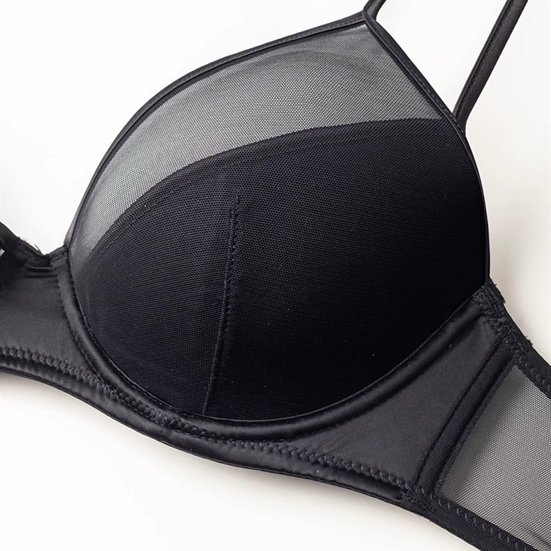 Ngực Nhỏ Gợi Cảm Cô Gái Thanh Niên Push Up Áo Ngực Chống Chảy xệ Vòng Thép Mềm Nữ Quần Lót Nữ