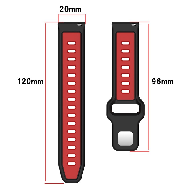 Bracelet En Nylon 22mm Pour Montres Amazfit (Balance 2, Bip 6, GTR 4, Etc.) - Ajustable, Respirant, Fermoir Sécurisé - Noir