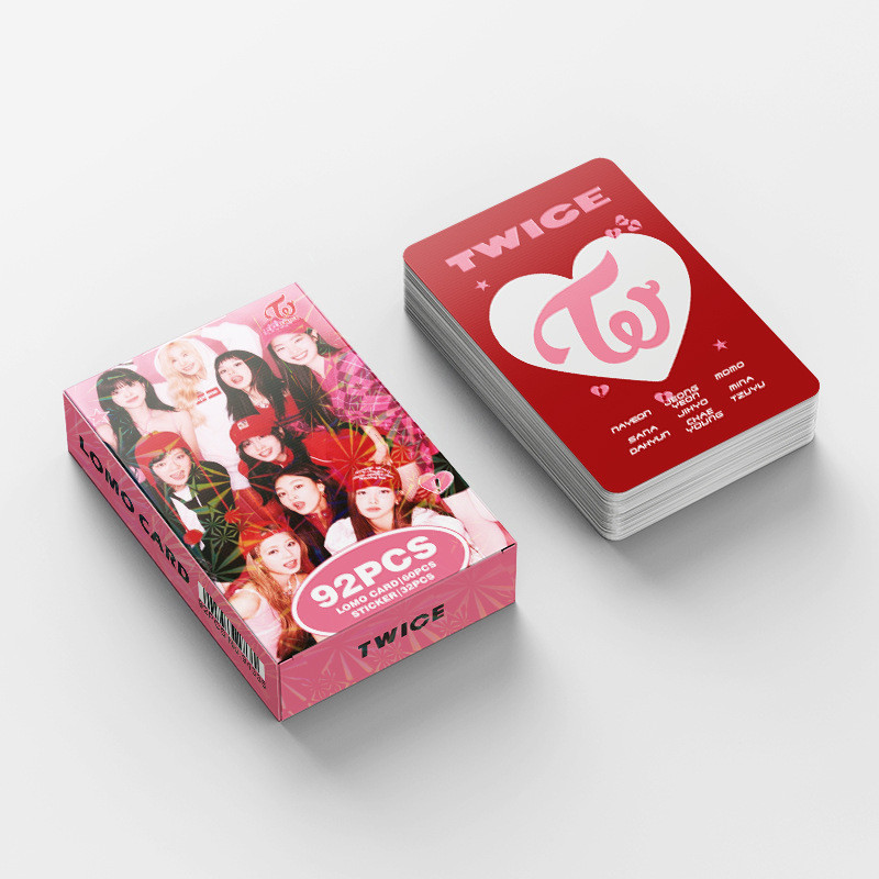 LINXX 92 Chiếc TWICE Mini Album STRATEGY Lomo Cards Laser Photocards Bộ HD Hình Ảnh Sóng Hàn Quốc Bộ Sưu Tập Quạt Hàng Hóa Sưu Tập Kpop Photocards