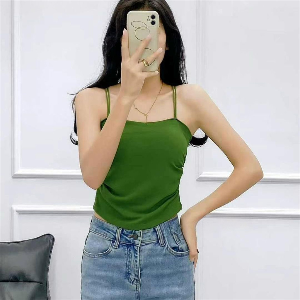 Hot Girl Phong Cách Mới Sling Phong Cách Hồng Kông Influencer Bán Chạy Thời Trang Niche Hình Chữ I Lưng