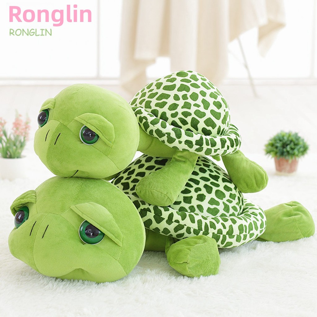 Đồ chơi Rùa sang trọng có đôi mắt to Động vật nhồi bông mềm Pp Cotton Quà tặng cho trẻ em