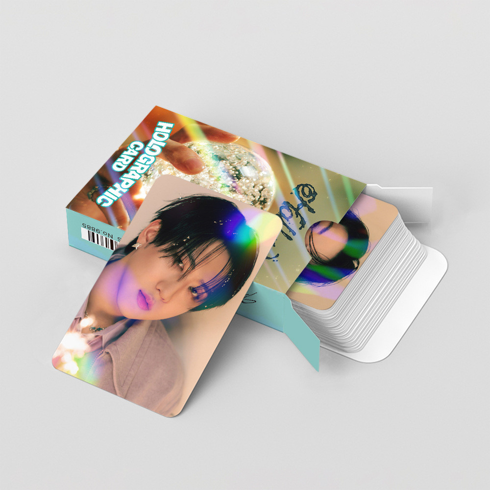 LINXX 124 Chiếc Stray Kids Album Mới HOLLOW Lomo Cards HD Holographic Long Lanh Photocards Hàn Quốc Wave Fan Sưu Tập Kpop Thần Tượng Nhóm Merch Thẻ Giao Dịch