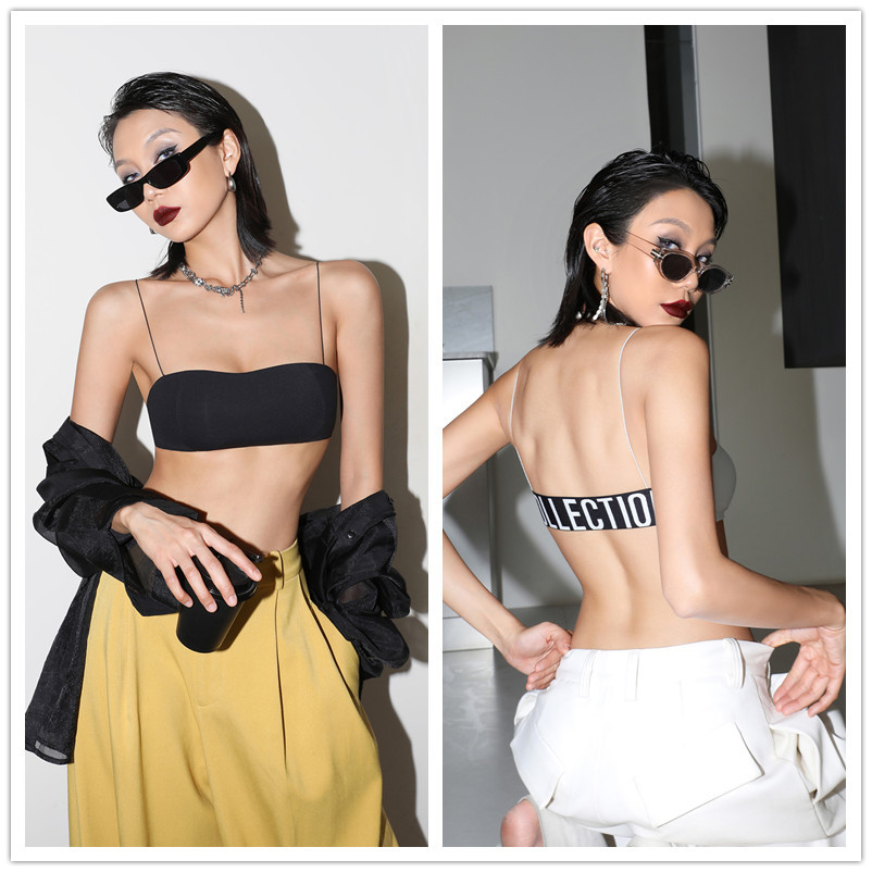 Quần Lót Không Dây Nữ Backless Dây Đeo Nhỏ Liền Mạch Áo Ngực Mềm Đẩy Lên Cốc Mỏng Cho Ngực Nhỏ