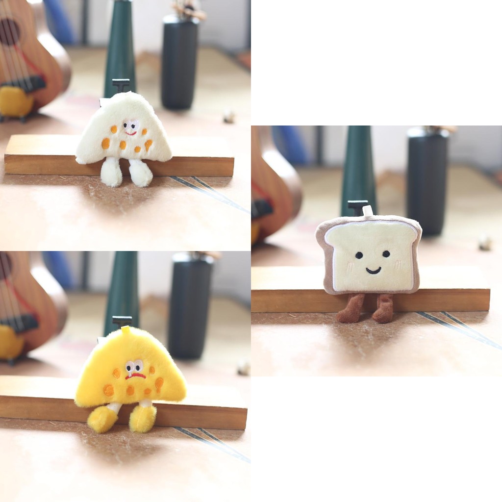 Mặt dây chuyền sang trọng 12cm động vật nhỏ gọn kèm bông Pp để làm quà tặng và túi quyến rũ