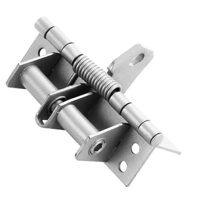 Bản lề lò xo Đa chức năng Đóng cửa tự động Đóng cửa lò xo Bản lề vô hình 90 độ Định vị góc phải Bộ đệm cửa trượt