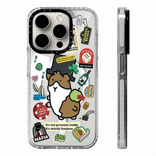CASETIFY Seventeen HOSHI Phim hoạt hình dễ thương Hamster Vỏ sạc từ tính không dây Tương thích cho IPhone11 12 13 14 15 16ProMax Cover 16PLUS Silicone Mềm trong suốt Vỏ chống sốc