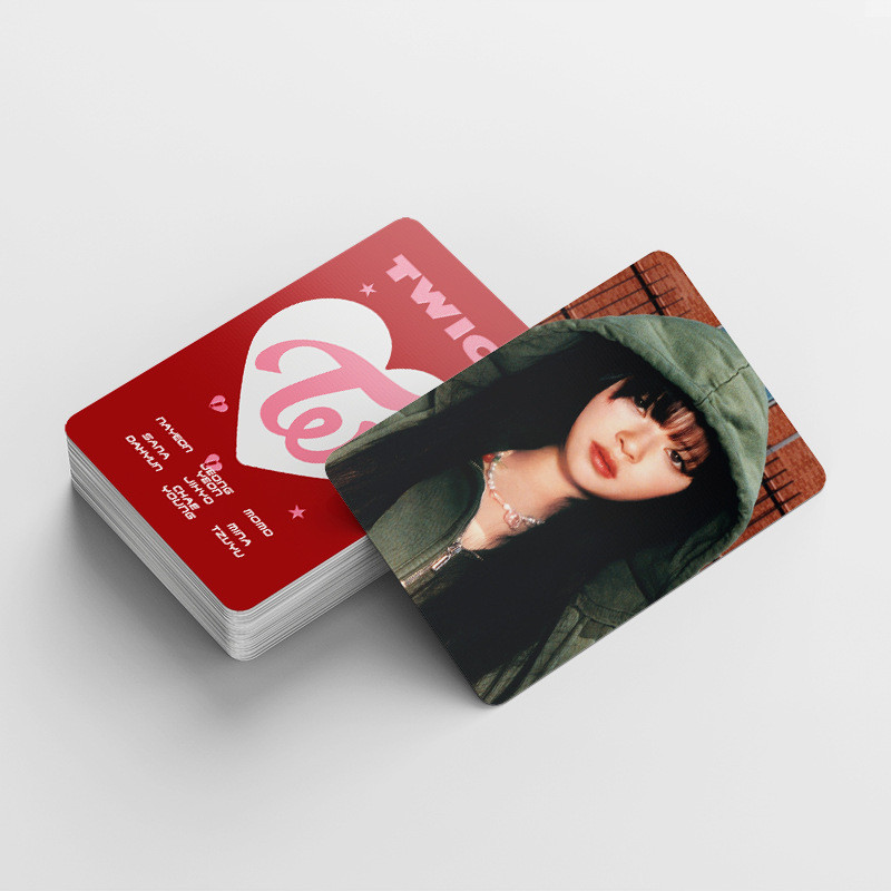 LINXX 92 Chiếc TWICE Mini Album STRATEGY Lomo Cards Laser Photocards Bộ HD Hình Ảnh Sóng Hàn Quốc Bộ Sưu Tập Quạt Hàng Hóa Sưu Tập Kpop Photocards