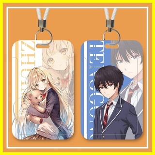 [ZOCI] Hộp đựng thẻ Shiina Mahiru Shiina Mahiru Next Door Angel Người lớn Hàng hóa Hộp đựng thẻ trượt Thẻ bữa ăn sinh viên Hộp bảo vệ ID thẻ xe buýt