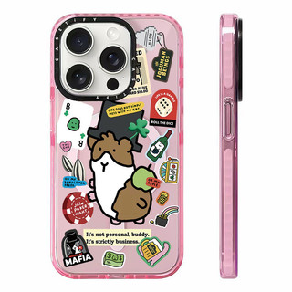 CASETIFY Seventeen HOSHI Phim hoạt hình dễ thương Hamster Vỏ sạc từ tính không dây Tương thích cho IPhone11 12 13 14 15 16ProMax Cover 16PLUS Silicone Mềm trong suốt Vỏ chống sốc