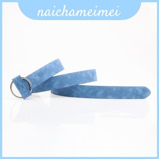 Thắt lưng da Pu dành cho nữ có phong cách dân tộc cổ điển và nhẫn D