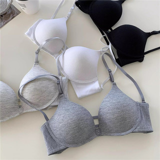 Áo Ngực Bralette Cotton Thoải Mái Cho Nữ - Đựng 3/4 Cốc & Quần Lót Liền Mạch