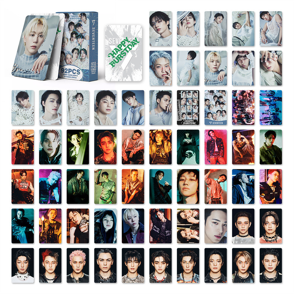 LINXX 92 Chiếc SEVENTEEN Album Mới Lomo Cards Set Kpop HD Hình Ảnh Sưu Tập Photocards Quạt Bộ Sưu Tập Merch