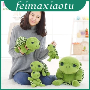 Đồ chơi Rùa sang trọng có đôi mắt to Động vật nhồi bông mềm Pp Cotton Quà tặng cho trẻ em