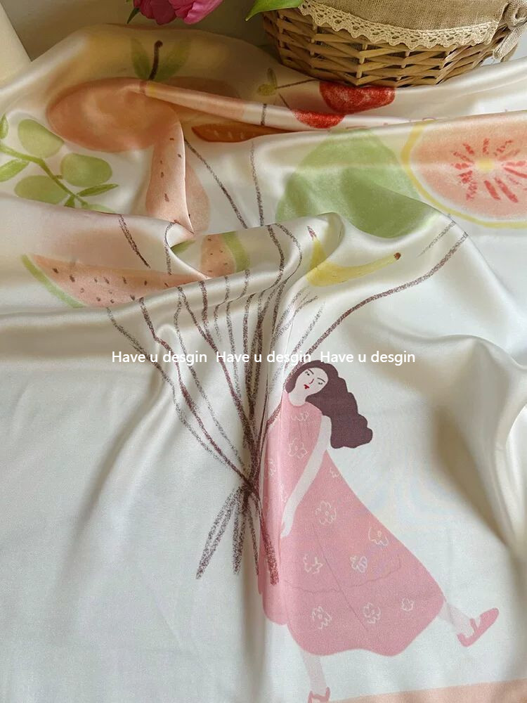 Have u desgin Phiên Bản Hàn Quốc Cảm Thấy Bầu Không Khí 70cm Khăn Vuông Khăn Trùm Đầu Nữ Hot Girl Ống Top Khăn Lụa Đi Biển Kỳ Nghỉ Che Nắng Đầu Chống Nắng