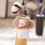 Móc khóa mèo sang trọng mềm mại Đồ chơi thú nhồi bông Taiyaki Thiết kế đầu để trang trí túi