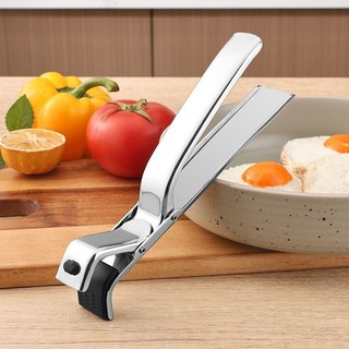 Chống bỏng Kẹp Bát Thép Không Gỉ Và Đĩa Bán Hiện Vật Hộ Gia Đình Bát Kẹp Khách Sạn Bếp Đĩa Hấp Đĩa Bán Tải