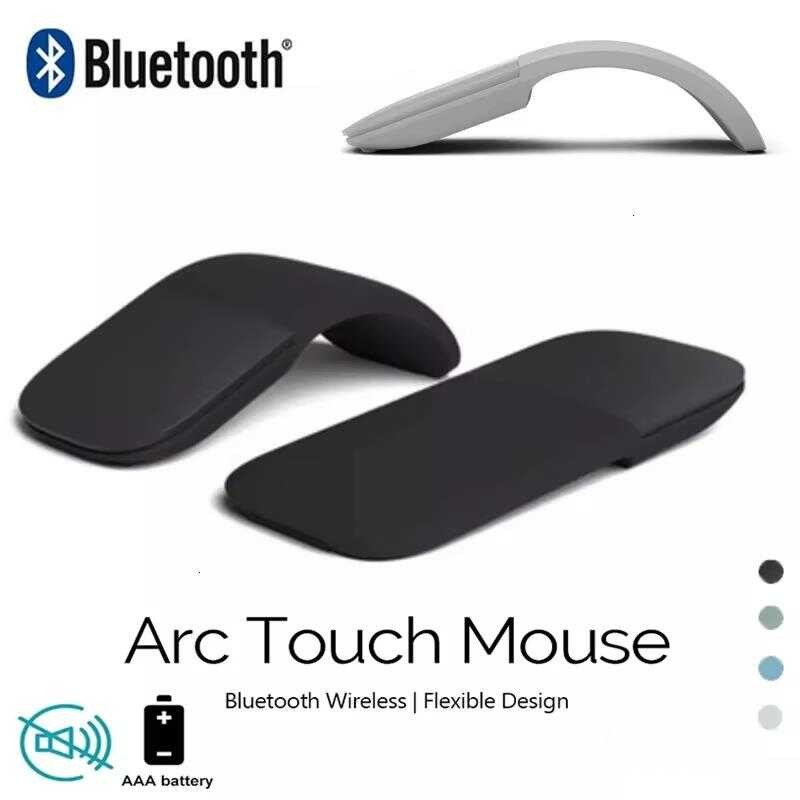 🖱️ Chuột Cảm Ứng Gập Cong – Dùng Cho MacBook, Surface, Laptop, PC | Nhẹ – Mỏng – Hiện Đại