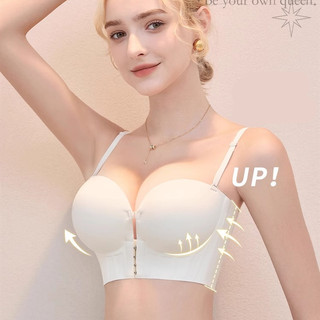 Thời Trang Gợi Cảm Cô Gái Trẻ Ngực Nhỏ Áo Ngực Liền Mạch Đóng Cửa Trước Không Dây Quần Lót Nữ Tập Hợp