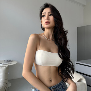 Ngực Nhỏ Đẩy Lên Thanh Niên Cô Gái Áo Kéo Dây nhỏ Liền Mạch Quần Lót Nữ Bralette
