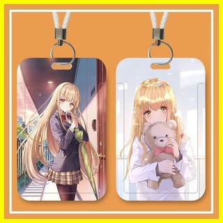 [ZOCI] Hộp đựng thẻ Shiina Mahiru Shiina Mahiru Next Door Angel Người lớn Hàng hóa Hộp đựng thẻ trượt Thẻ bữa ăn sinh viên Hộp bảo vệ ID thẻ xe buýt