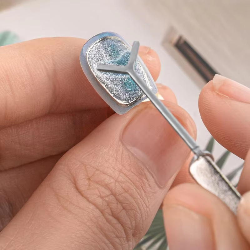 2 Chiếc Mới Sáng Tạo Tình Yêu Dụng Cụ Làm Móng Tay 3D Trái Tim Đặc Biệt Kẹp Giấy Nam Châm Dây Thanh Nam Châm Kết Hợp Hình Nam Châm Để Tạo Hình Trái Tim Trên Móng Tay Móng Tay Nghệ Thuật Phụ Kiện Dụng Cụ