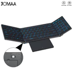 Bàn phím gấp có đèn nền Bluetooth Jomaa có bàn di chuột số có thể sạc lại Bàn phím có thể gập lại USB cho cửa sổ Mac os — ảnh 1