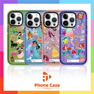 Ốp lưng công chúa Belle Mulan bột lấp lánh cho 11promax 7 8 X XR XS 11 12 13 14 15 16, dễ thương, hoạt hình, bảo vệ chống sốc