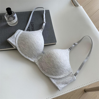 Áo Ngực Bralette Cotton Thoải Mái Cho Nữ - Đựng 3/4 Cốc & Quần Lót Liền Mạch